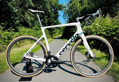 Cervelo Caledonia 5 Ultegra Di2 12s Disc 58 Zipp Carbon, Sport en Fitness, Wielrennen, Zo goed als nieuw, Overige typen, Ophalen of Verzenden