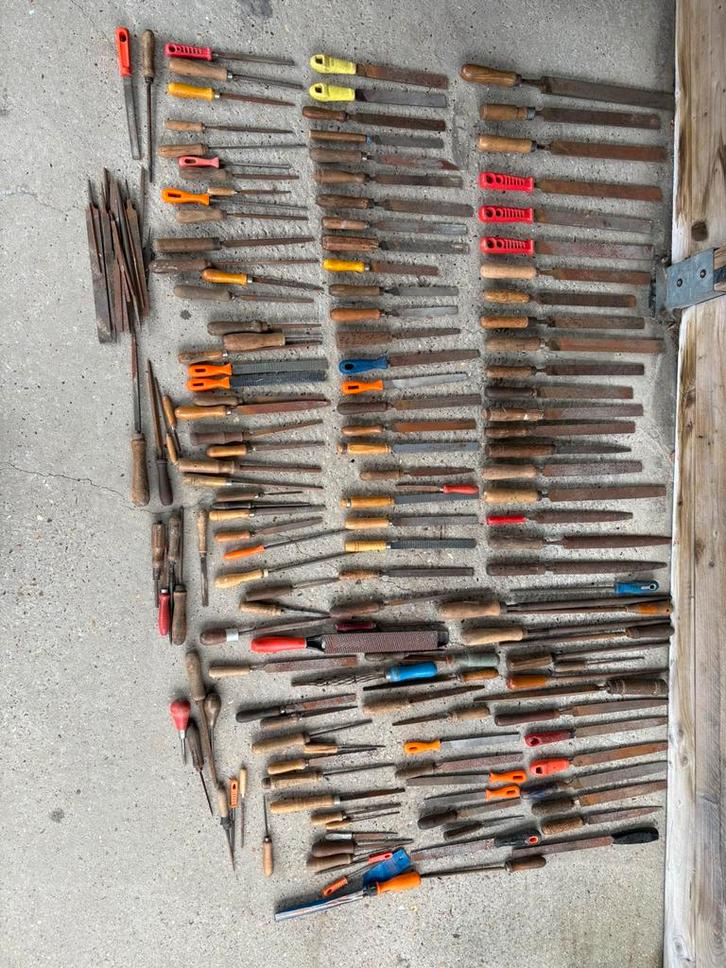 Grote partij kwaliteitsvijlen – o.a. Öberg, F. Dick …, Doe-het-zelf en Bouw, Gereedschap | Zaagmachines, Zo goed als nieuw, Ophalen
