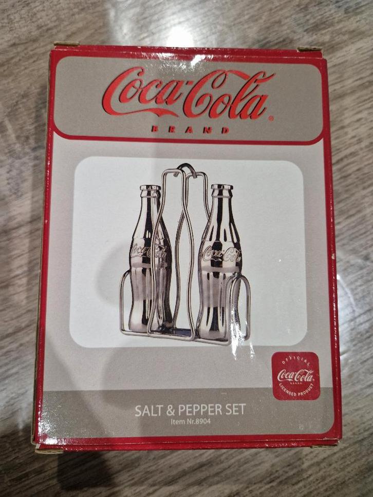 Coca-Cola Iron zout- en peperset, Verzamelen, Merken en Reclamevoorwerpen, Nieuw, Overige typen, Verzenden