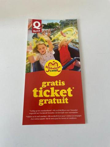 Gratis toegang voor 1 volwassene beschikbaar voor biedingen