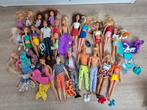 Barbiepoppen + kleine popjes, Ophalen, Gebruikt