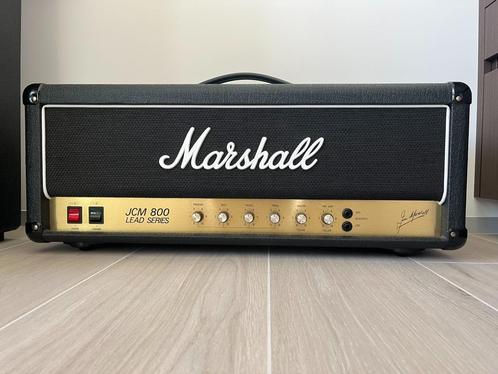 Marshall JCM 800 Reissue 2203 head, Muziek en Instrumenten, Versterkers | Bas en Gitaar, Zo goed als nieuw, Gitaar, 100 watt of meer