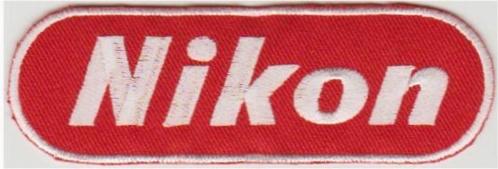 Nikon stoffen opstrijk patch embleem #2, Collections, Collections Autre, Neuf, Envoi