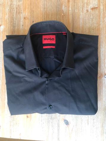 Zwart hemd Hugo Boss
