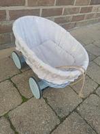 rieten poppenwagen, Kinderen en Baby's, Speelgoed | Poppen, Ophalen of Verzenden, Nieuw