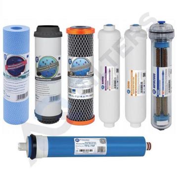 Filtre remplacement filtres Aquafilter Osmosis en 7 étapes