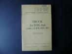 TM truck 2 1/2 ton, 6 x 6, GMC, CCKW-352& 353., Ophalen of Verzenden, Landmacht, Boek of Tijdschrift