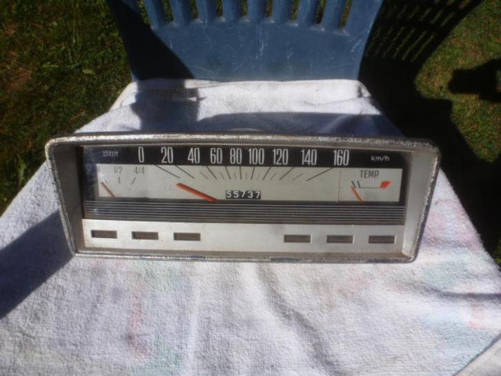 FIAT 124 :compteur + jauges :VEGLIA, Autos : Pièces & Accessoires, Tableau de bord & Interrupteurs, Fiat, Lada, Utilisé, Enlèvement ou Envoi