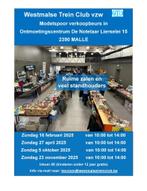 modeltrein verkoopbeurs, Ophalen of Verzenden, Nieuw, Overige typen