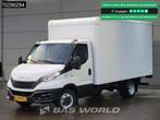 Iveco Daily 35C16 Laadklep Dubbellucht Bakwagen 160PK Airco, Auto's, Gebruikt, Euro 6, Iveco, Wit