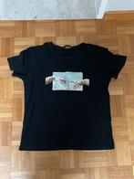 Zwarte t-shirt Shein M, Manches courtes, Noir, Shein, Taille 38/40 (M)