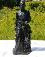 § statue en plâtre ouvrier mineur du charbonnage, Antiquités & Art, Enlèvement ou Envoi