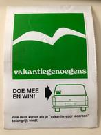 Sticker Vakantiegenoegens, Verzamelen, Stickers, Ophalen of Verzenden