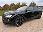 Peugeot 408 PHEV Allure Pack 180PK e-EAT8, Auto's, Leder en Stof, Zwart, 31 g/km, Bedrijf
