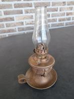 mini koperen olielamp, Antiek en Kunst, Ophalen, Koper