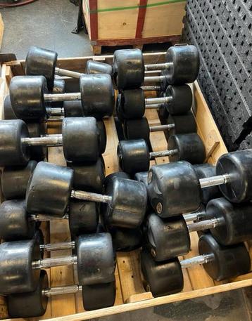 Lifemaxx Rubberen Dumbells 24-38 kg  beschikbaar voor biedingen