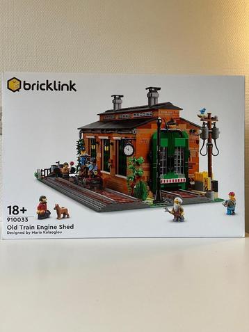 Lego Bricklink 910033 Old Train Engine Shed NEW SEALED disponible aux enchères