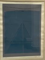 Ingelijste Litho Renaat Ivens 1975, Antiek en Kunst, Ophalen