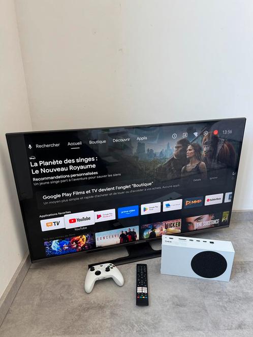 Xbox Série S état comme neuf + Smart tv, vd/ech, Games en Spelcomputers, Spelcomputers | Xbox Series X en S, Zo goed als nieuw