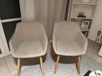 2 eerkamerstoelen JYSK, Huis en Inrichting, Ophalen, Zo goed als nieuw
