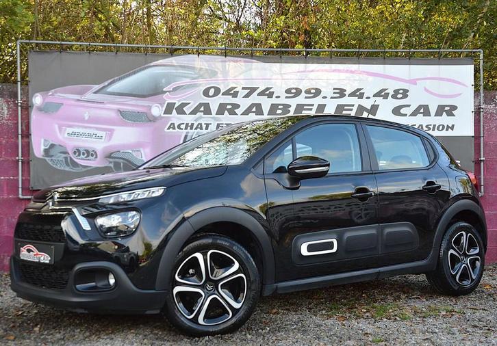 Citroën C3 1.5 BlueHDi Shine CARPLAY SENS AR CLIM 28.785KM, Auto's, Citroën, Bedrijf, Te koop, C3, ABS, Airbags, Airconditioning