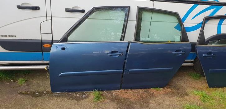 CITROËN C4 PICASSO PORTIEREN LV+LA BJ 2008, Auto-onderdelen, Carrosserie, Deur, Gebruikt, Ophalen of Verzenden