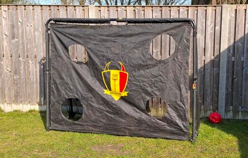 Exit voetbalgoal Belgium, Sport en Fitness, Voetbal, Gebruikt, Ophalen