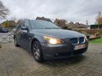 Bmw e60 520D touring 2006, Auto's, BMW, Achterwielaandrijving, Zwart, 4 cilinders, Leder
