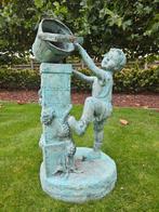 Bronzen zwaar ouder beeld aan spotprijs, ruime keuze brons!, Tuin en Terras, Ophalen of Verzenden, Gebruikt, Overige materialen