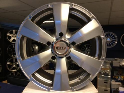 demo set 17 inch 5x139.7 aluminium DOTZ sportvelgen, Autos : Pièces & Accessoires, Pneus & Jantes, Jante(s), 17 pouces, Neuf, Enlèvement ou Envoi