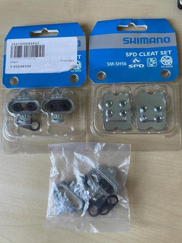 2x Shimano SM-SH56 SPD Multi Release Schoenplaatjes NIEUW