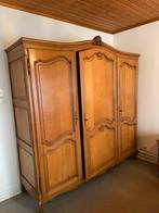 Armoire vintage 2 tables de chevet, y compris le lit, s fond, Enlèvement, Utilisé, Deux personnes, Antiek