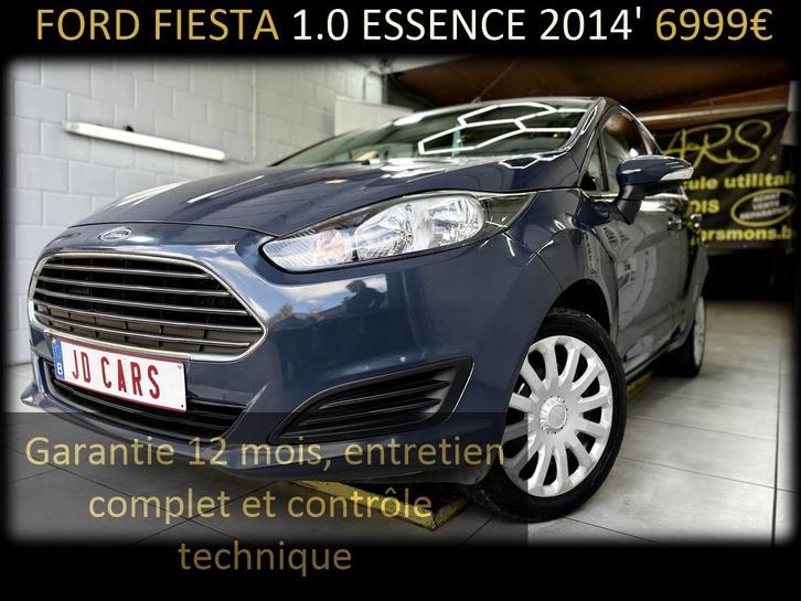 FORD FIESTA 1.0 ESSENCE ‼️GARANTIE 1 AN CTOK‼️, Autos, Ford, Entreprise, Achat, Fiësta, ABS, Airbags, Air conditionné, Alarme