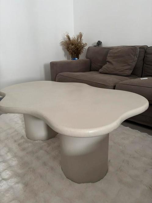 Table set, Japandi style microtopping, Huis en Inrichting, Tafels | Kaptafels, Zo goed als nieuw, 150 tot 200 cm, 100 tot 150 cm