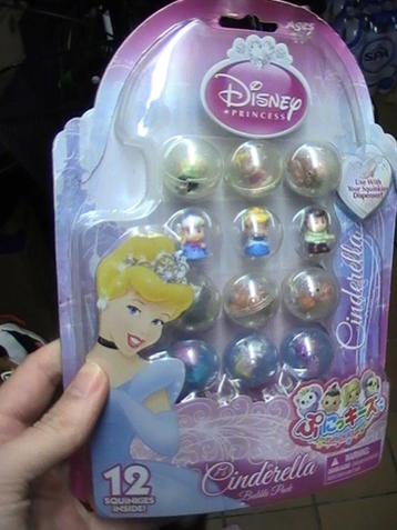 12 Squinkies Disney - Cendrillon - NEUF- COLLECTOR disponible aux enchères