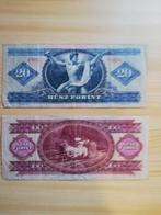 Billets de Hongrie, Ophalen of Verzenden, Hongarije