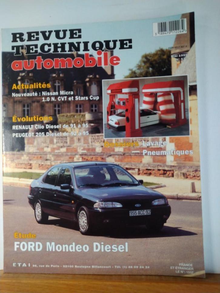 RTA - Ford Mondeo diesel - n573 - mai 1995, Auto diversen, Handleidingen en Instructieboekjes, Verzenden