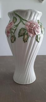 Grote vaas met rozen., Maison & Meubles, Accessoires pour la Maison | Vases, Enlèvement