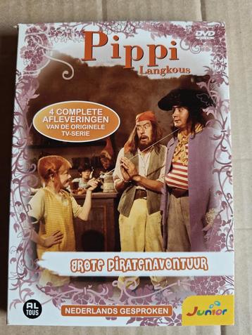 Pippi Langkous - Grote Piratenavontuur, Enlèvement ou Envoi, Tous les âges, Comme neuf, TV fiction