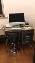 Inox bureau, Huis en Inrichting, Bureaus, Ophalen, Bureau