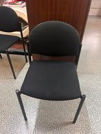 Stoel, Huis en Inrichting, Stoelen, Ophalen, Zo goed als nieuw, Zwart, Stof