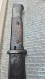 Duitse K98 bayonet  Jos Corts sn 1938 nummergelijk, Verzamelen, Ophalen of Verzenden