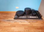 Halterset, Sport en Fitness, Fitnessmaterialen, Ophalen, Zo goed als nieuw, Halterset