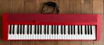 Casio CT-S1 RD Casiotone keyboard rood + adapter, Muziek en Instrumenten, Keyboards, Zo goed als nieuw, Ophalen