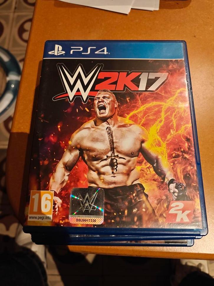 WWE 2K17, Games en Spelcomputers, Games | Sony PlayStation 4, Zo goed als nieuw, Vechten, Vanaf 12 jaar, Ophalen of Verzenden
