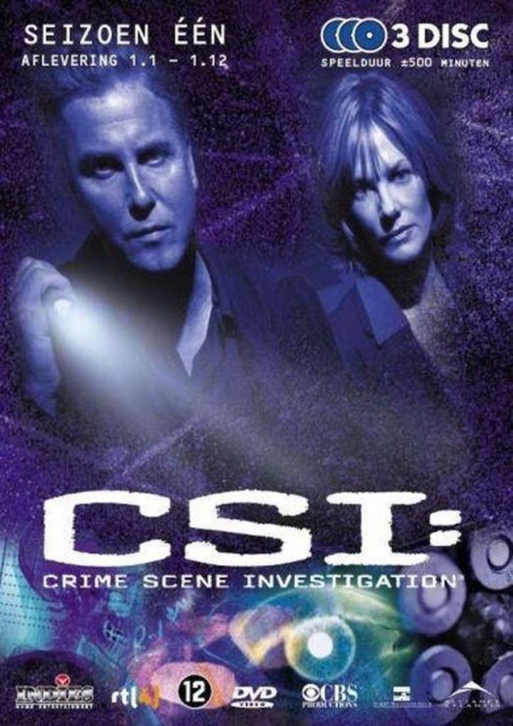 CSI: Crime Scene Investigation Seizoen 1.1 - 1.12 - Dvd, Cd's en Dvd's, Dvd's | Tv en Series, Ophalen of Verzenden