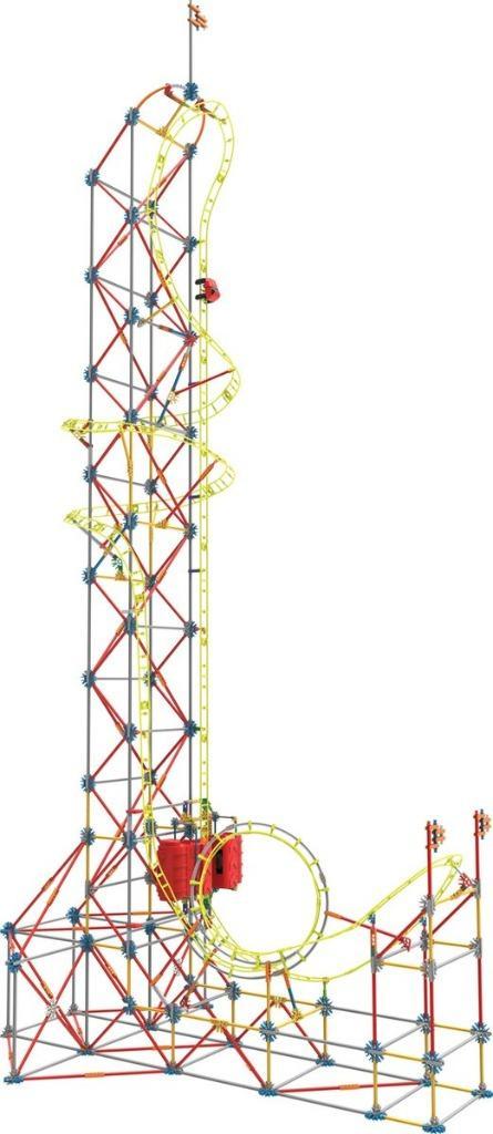 K'NEX Sky Sprinter - achtbaan - 2+ meter hoog!, Kinderen en Baby's, Speelgoed | Bouwstenen, Zo goed als nieuw, K'nex, Ophalen of Verzenden