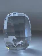 Presse Papier van Swarovski met paarden, Verzamelen, Swarovski, Ophalen of Verzenden, Nieuw