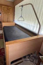Burmeier hoog laag zorgbed, Ophalen, Beige, Zo goed als nieuw, 220 cm