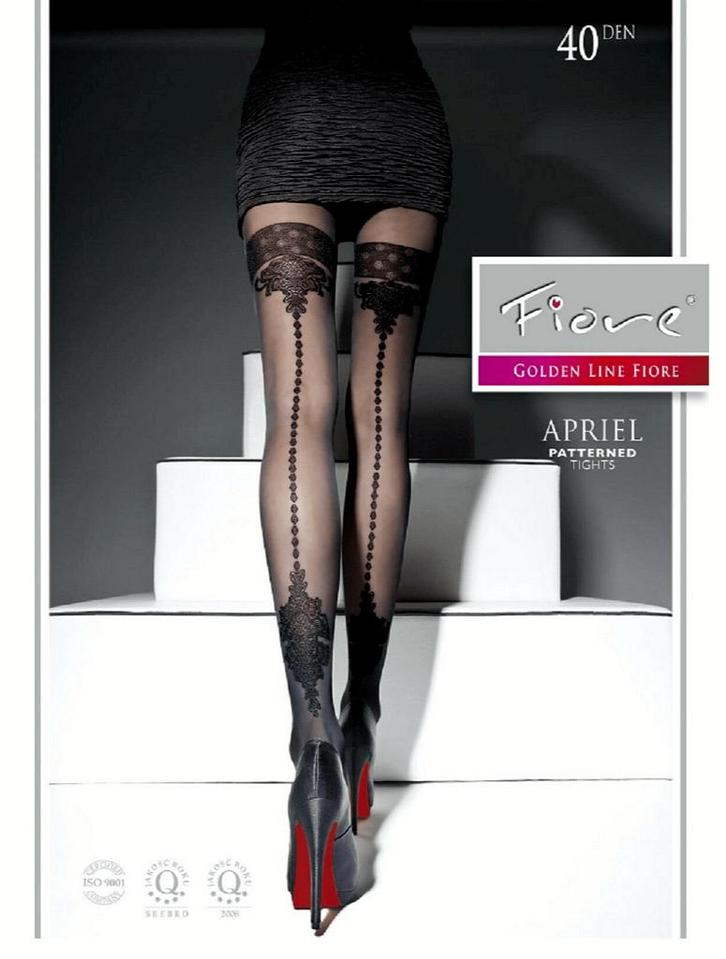 Fiore Finestra - Sexy chique panty met ondoorzichtige kousen, Kleding | Dames, Sokken en Kousen, Nieuw, Stay-up kousen, Maat 35 t/m 38